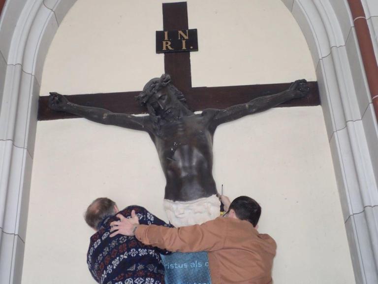 Rekonstruktion des Missionskreuzes