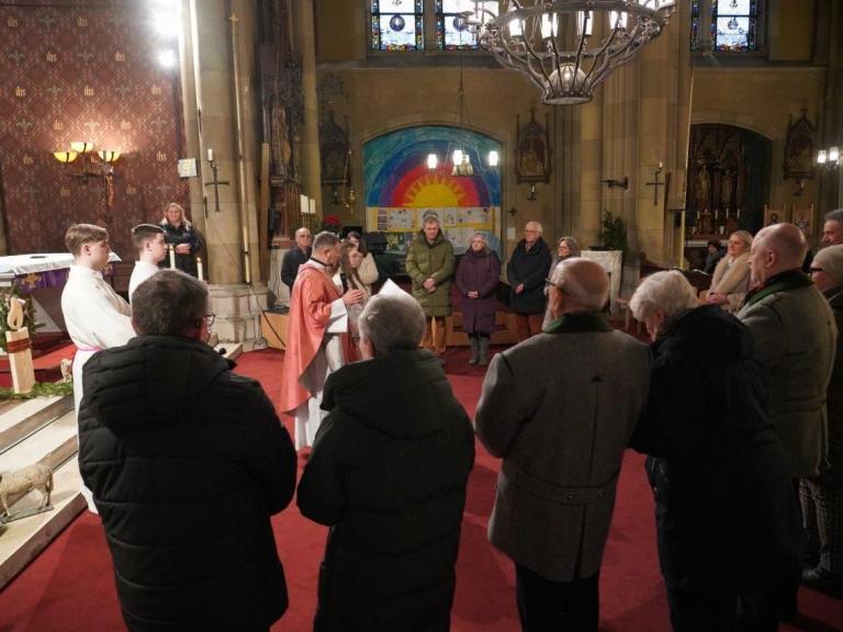 Segnung der Ehejubilare am dritten Advent