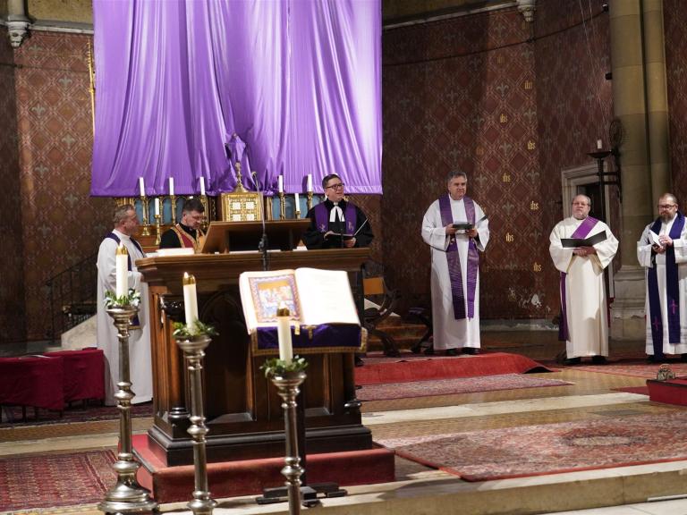 Ökumenischen Gottesdienst in Neuottakring