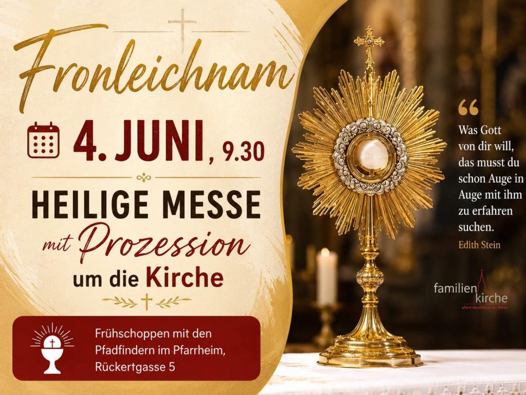 Fronleichnahm 2026
